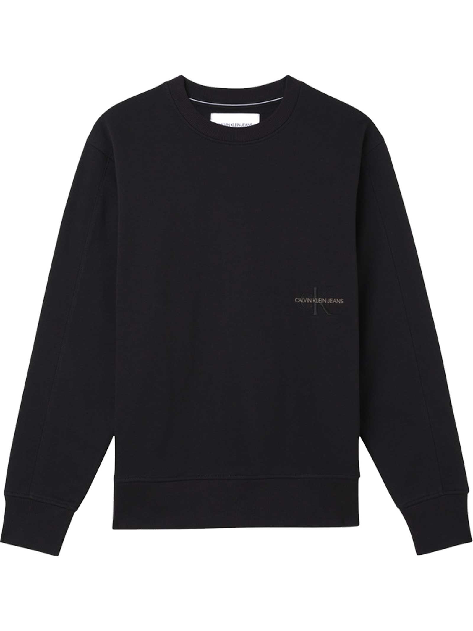 FELPA UOMO CALVIN KLEIN COLORE NERO - CALVIN KLEIN - PJ By Iannuzzi