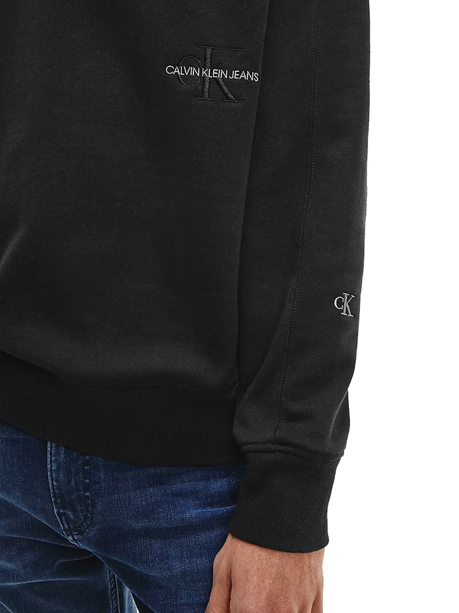 FELPA UOMO CALVIN KLEIN COLORE NERO - CALVIN KLEIN - PJ By Iannuzzi