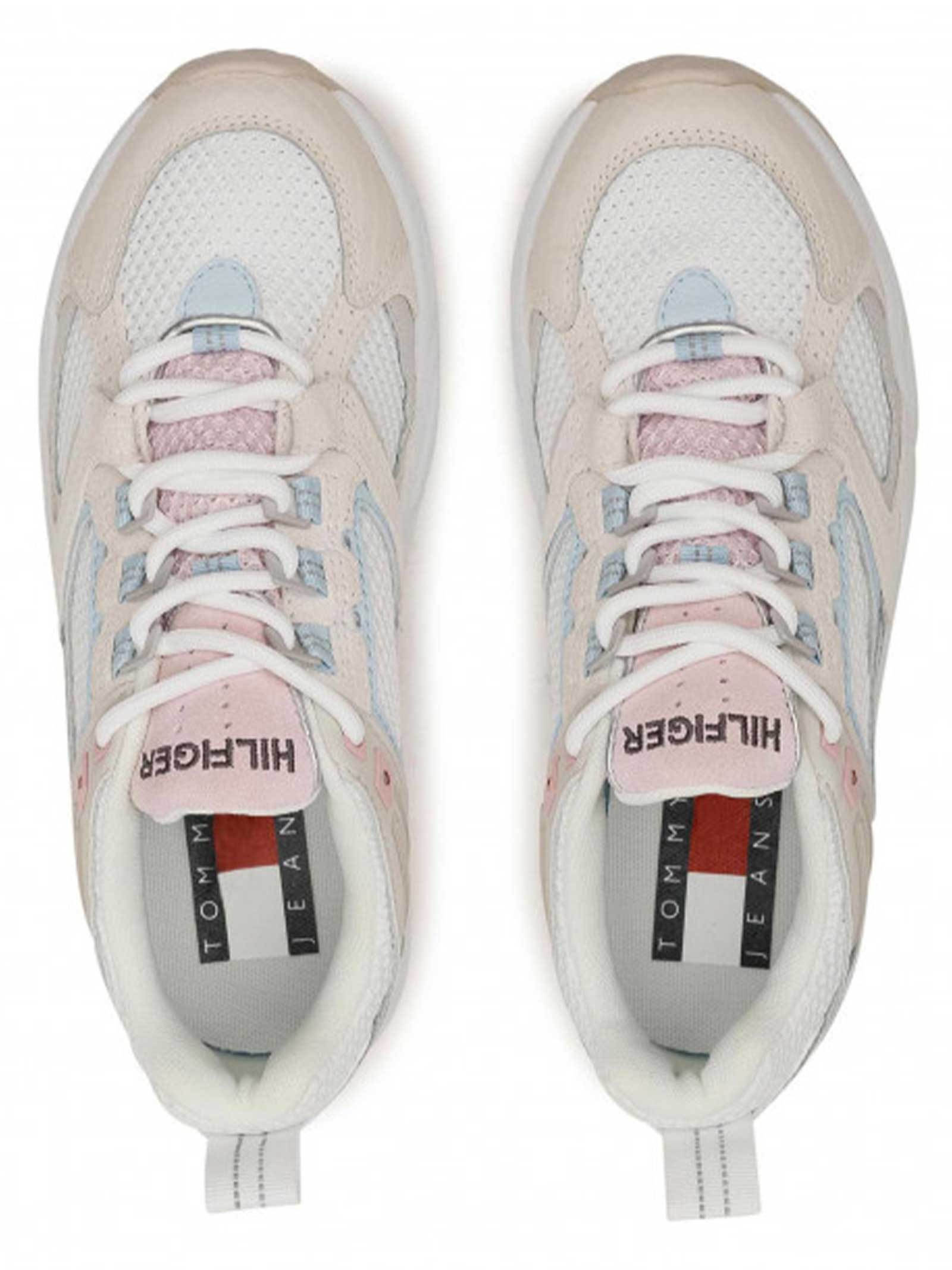 SCARPE DONNA TOMMY HILFIGER RUNNER COLORE IVORY - TOMMY HILFIGER - PJ By  Iannuzzi