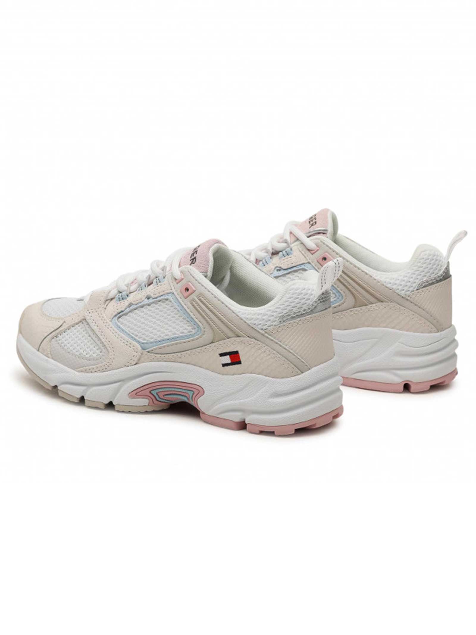 SCARPE DONNA TOMMY HILFIGER RUNNER COLORE IVORY - TOMMY HILFIGER - PJ By  Iannuzzi