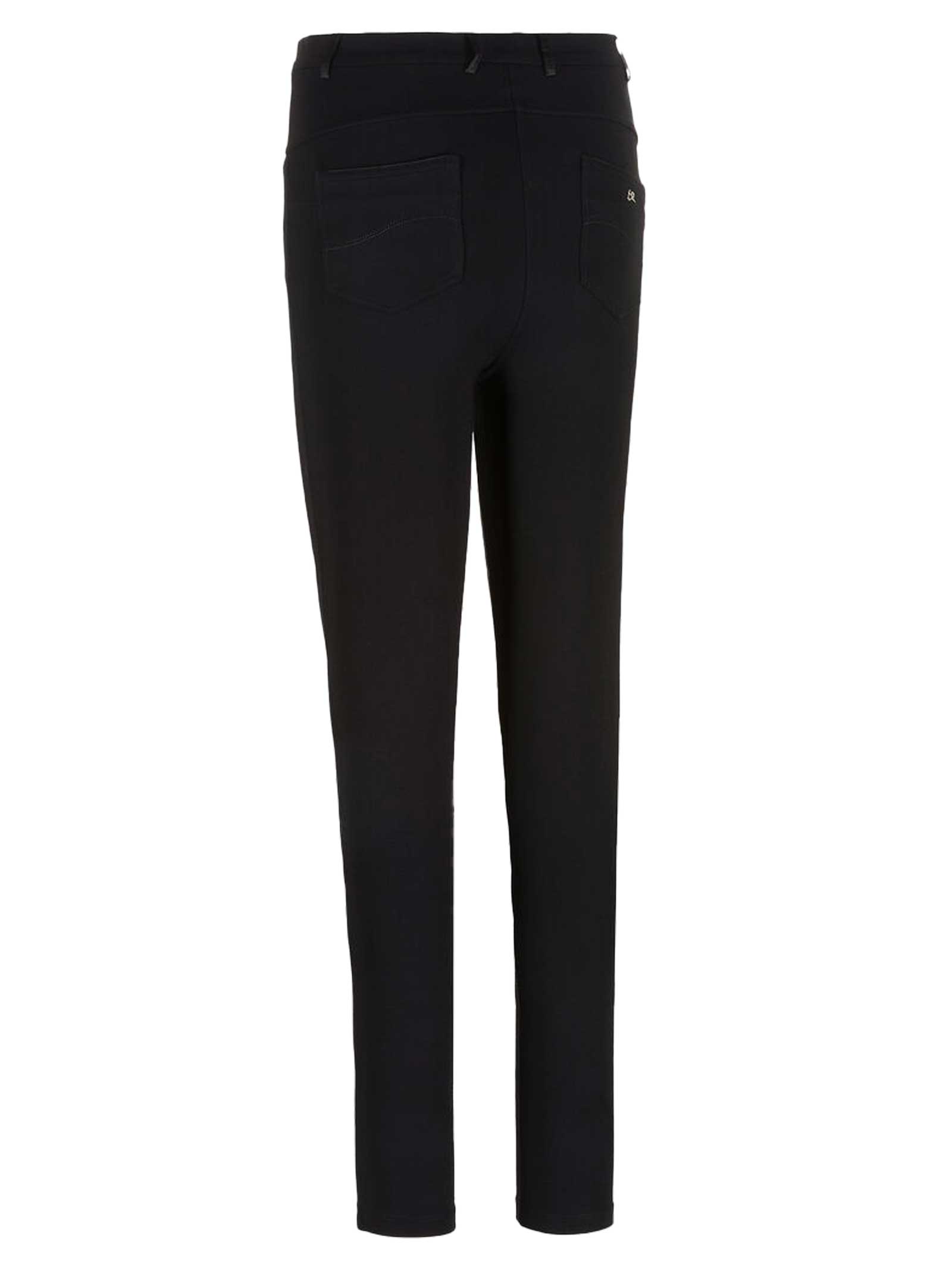 PANTALONI DONNA YES ZEE COLORE NERO SLIM FIT - YES ZEE - PJ By Iannuzzi