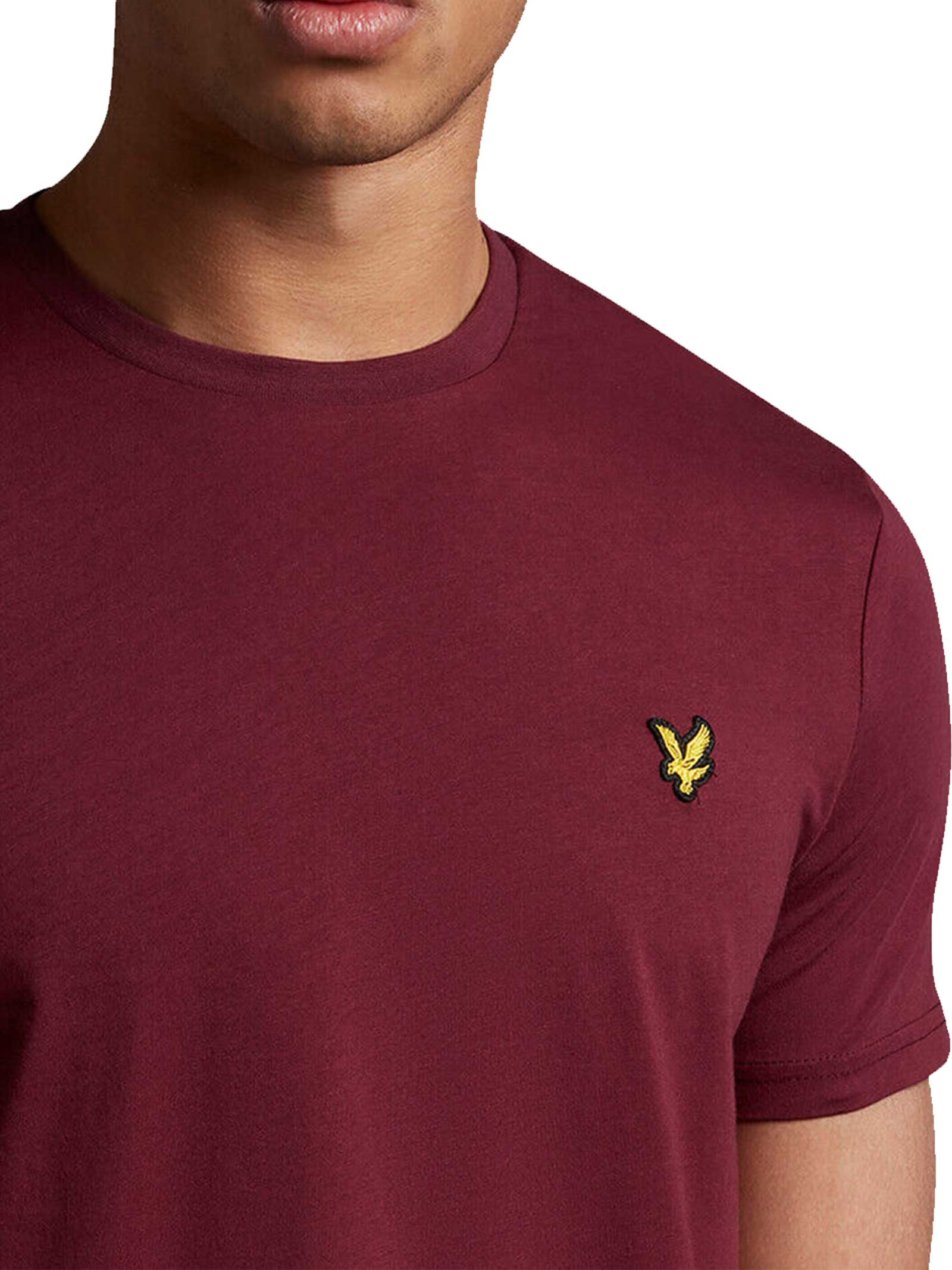 Lyle \u0026 Scott Crew Neck Tee Rosette at CareOfCarl.com