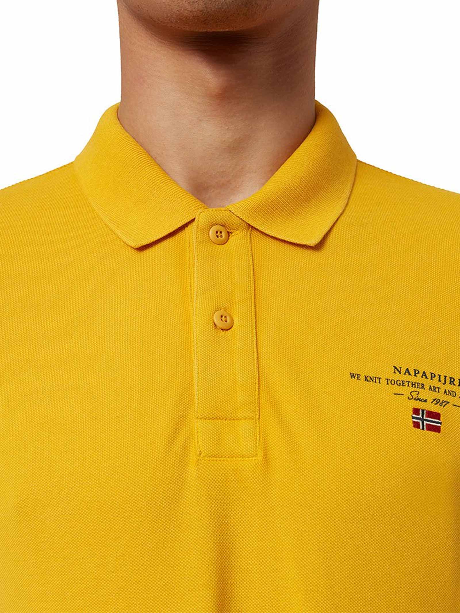 NAPAPIJRI Napapijri Polo NP0A4GDL Giallo NP0A4GDL | GIORDY STORE