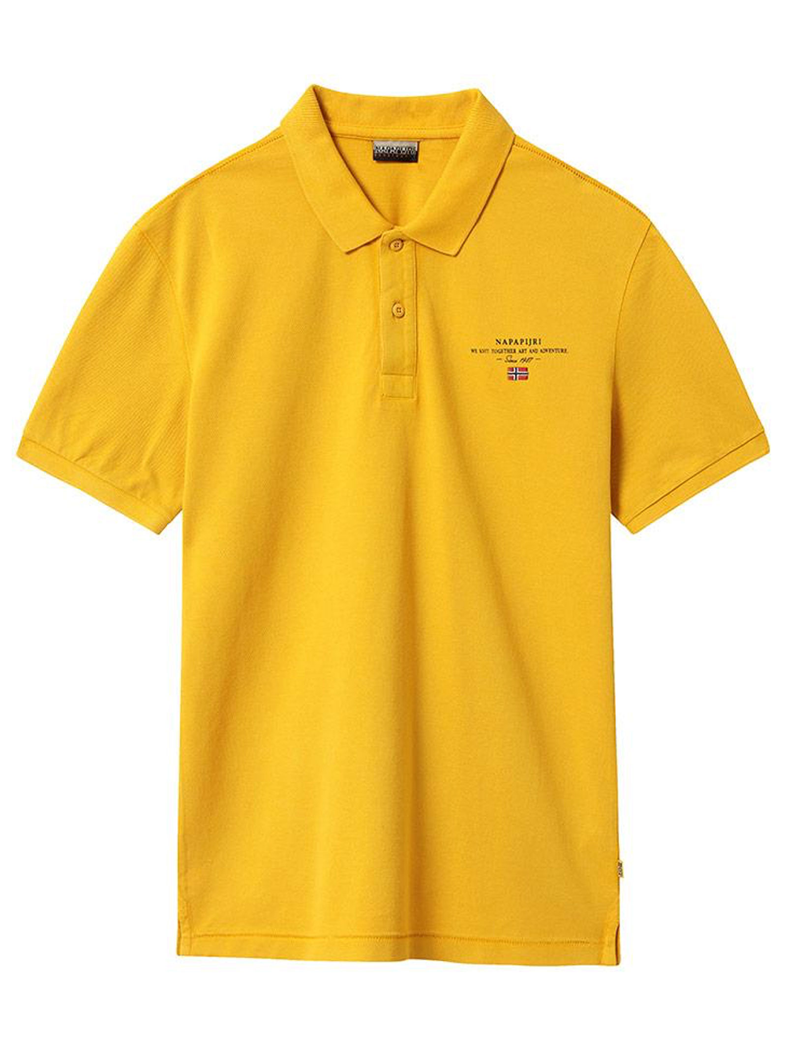 POLO NAPAPIJRI COLORE GIALLO CON LOGO - NAPAPIJRI - PJ By Iannuzzi