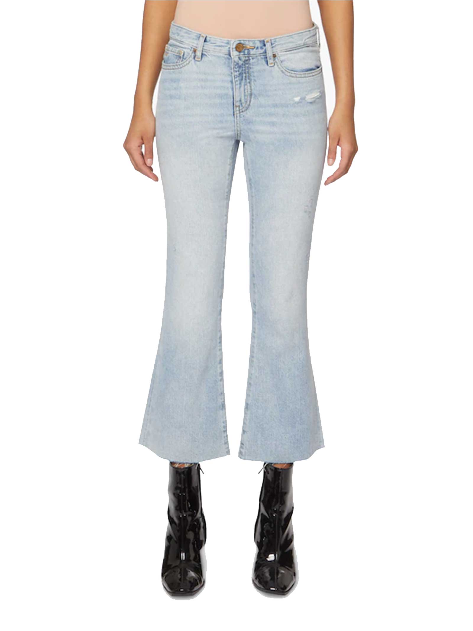 JEANS DONNA ARMANI EXCHANGE VITA ALTA APPLICAZIONE CON LOGO - ARMANI  EXCHANGE - PJ By Iannuzzi
