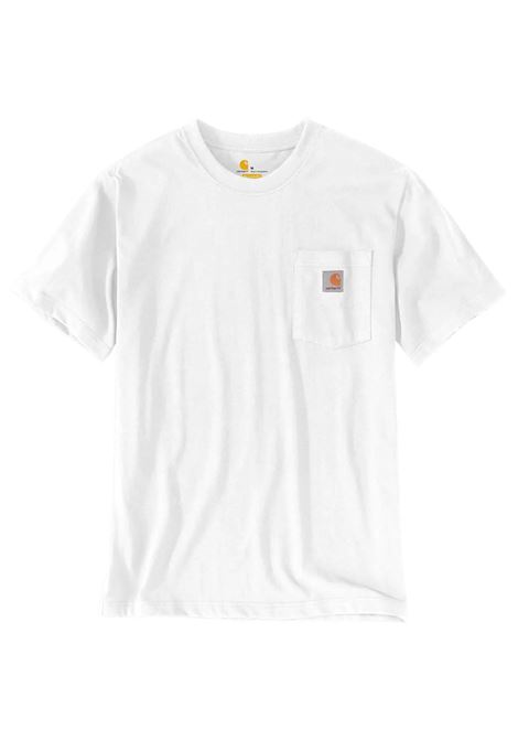T-SHIRT UOMO CARRARTH | T-SHIRT | 103296WHITE