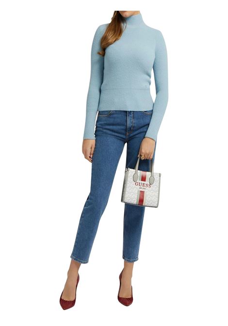 PANTALONI DONNA GUESS | PANTALONE | W2YA21-D4NH5AUMD