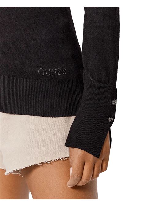 MAGLIA DONNA GUESS | MAGLIA | W2YR30-Z2V62JBLK