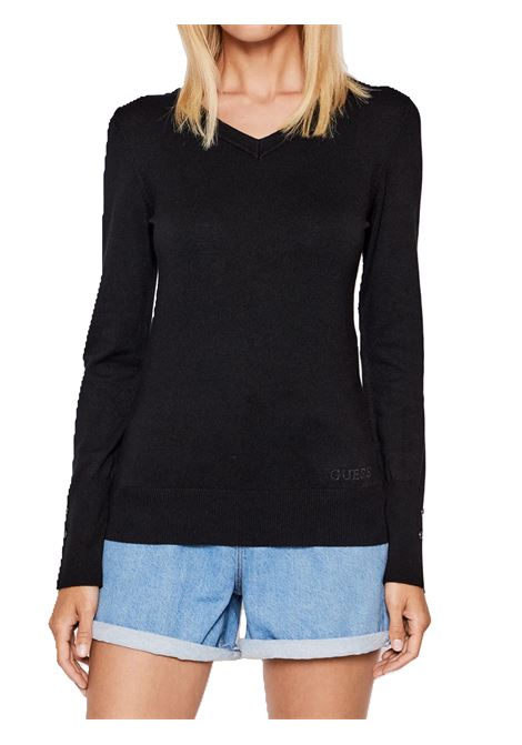 MAGLIA DONNA GUESS | MAGLIA | W2YR31-Z2V62JBLK
