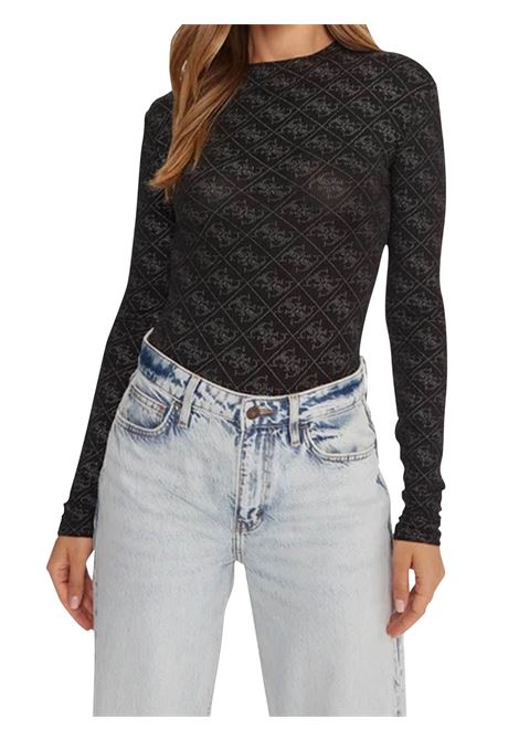 BODY DONNA GUESS | T-SHIRT | W5BP09-K68D2JBLK