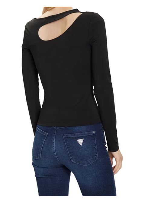 MAGLIA DONNA GUESS | MAGLIA | W5BP18-KC7M2JBLK