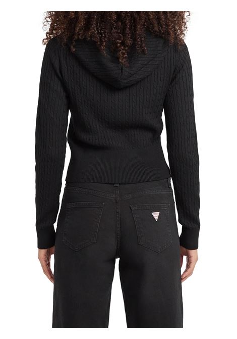 MAGLIA DONNA GUESS | CARDIGAN | W5BR04-Z3HO2JBLK