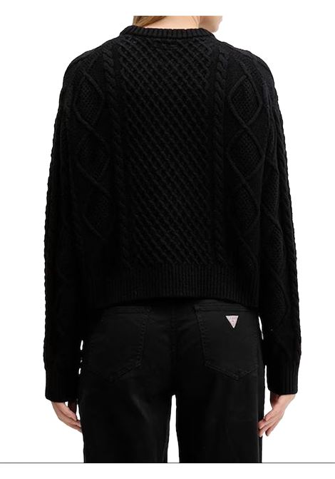 MAGLIA DONNA GUESS | MAGLIA | W5BR09-Z0561JBLK
