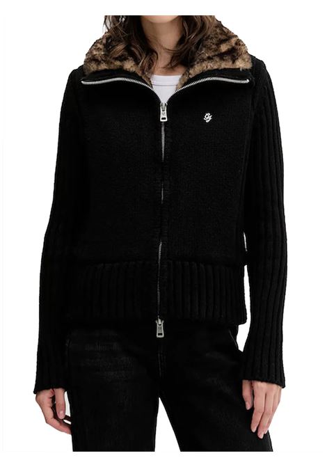 GIACCA DONNA GUESS | MAGLIA | W5BR11-Z0561JBLK