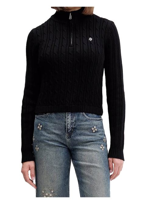 MAGLIA DONNA GUESS | MAGLIA | W5BR13-Z3HM1JBLK