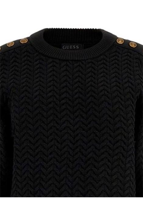 MAGLIA DONNA GUESS | MAGLIA | W5BR87-Z3LX2JBLK