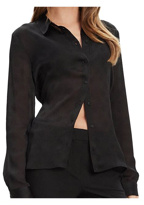 CAMICIA DONNA GUESS | CAMICIA | W5YH1A-WHCR2JBLK