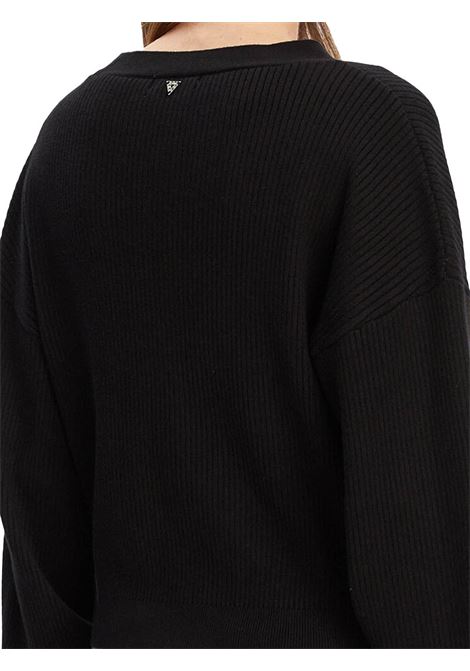 MAGLIA DONNA GUESS | MAGLIA | W5YR07-Z2ZK2JBLK