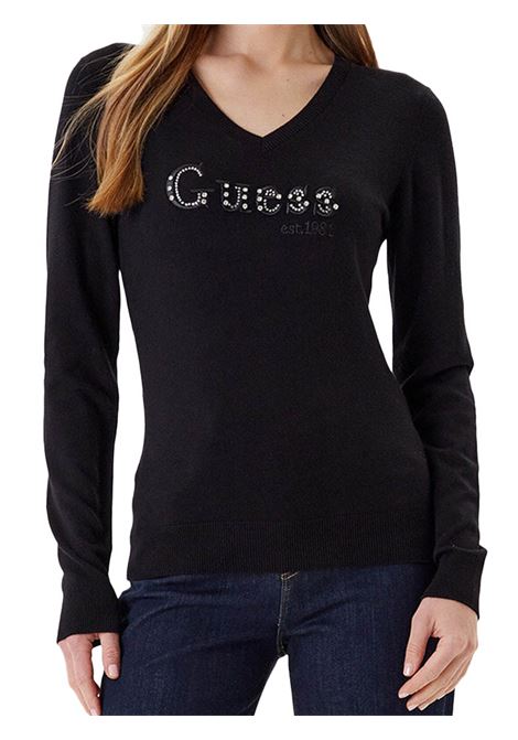 MAGLIA DONNA GUESS | MAGLIA | W5YR24-Z2NQ2JBLK