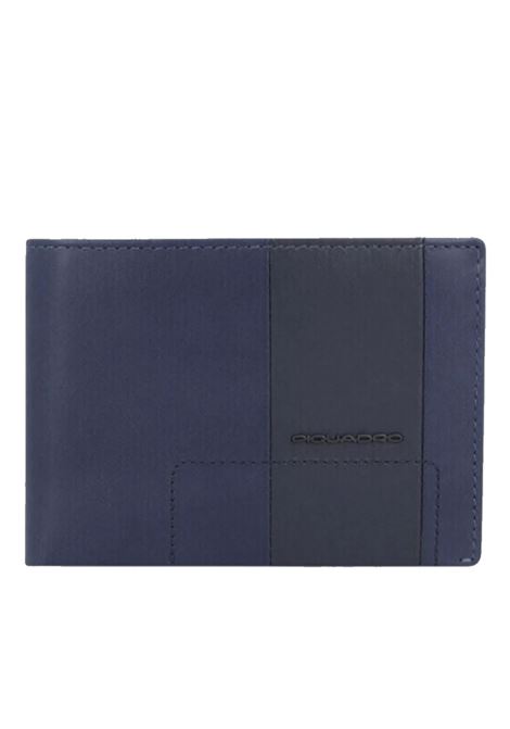 PORTAFOGLIO UOMO PIQUADRO | PORTAFOGLI | PU1392S123RBLU