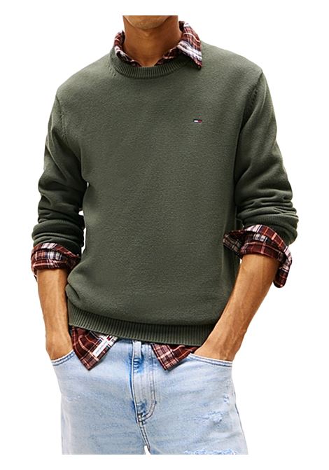 PULLOVER UOMO TOMMY HILFIGER | MAGLIA | DM0DM21787MRH