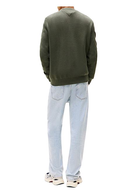 PULLOVER UOMO TOMMY HILFIGER | MAGLIA | DM0DM21787MRH