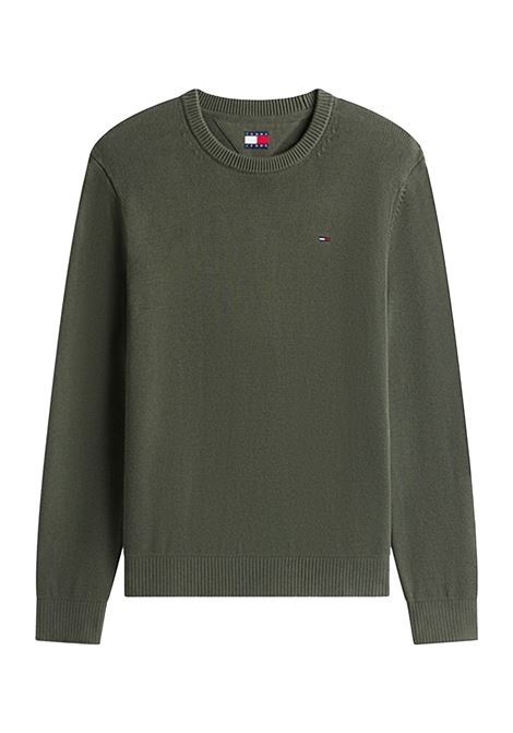 PULLOVER UOMO TOMMY HILFIGER | MAGLIA | DM0DM21787MRH