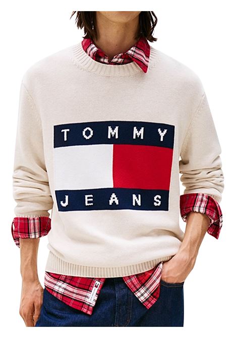 PULLOVER UOMO TOMMY HILFIGER | MAGLIA | DM0DM22105AFN