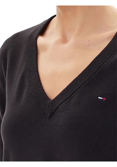 MAGLIONE DONNA TOMMY HILFIGER | MAGLIA | DW0DW19888BDS