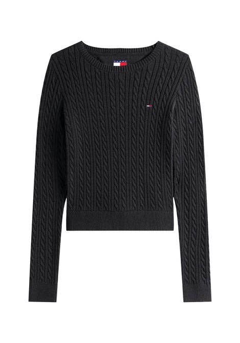 PULLOVER DONNA TOMMY HILFIGER | MAGLIA | DW0DW22165BDS