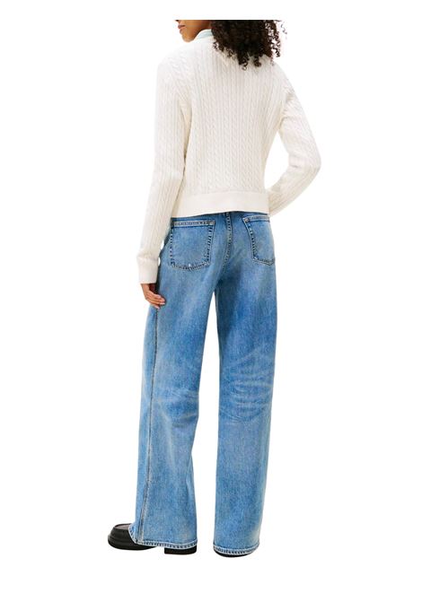 PULLOVER DONNA TOMMY HILFIGER | MAGLIA | DW0DW22165YBH