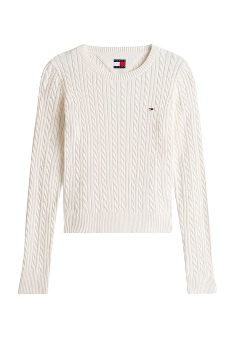 PULLOVER DONNA TOMMY HILFIGER | MAGLIA | DW0DW22165YBH