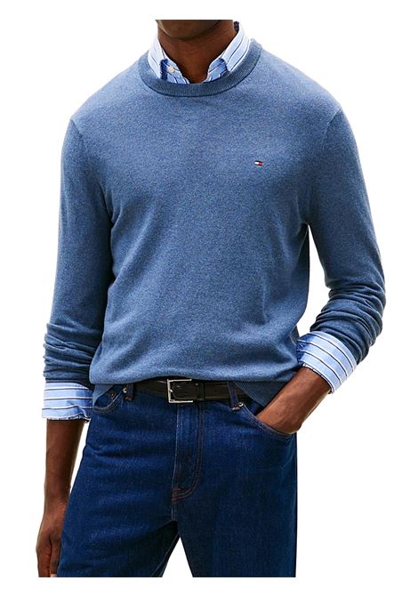 PULLOVER UOMO TOMMY HILFIGER | MAGLIA | MW0MW28046DVI