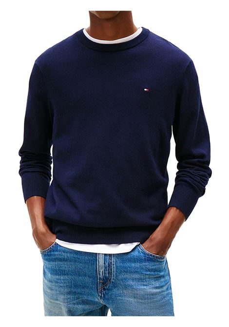 PULLOVER UOMO TOMMY HILFIGER | MAGLIA | MW0MW28046DW5