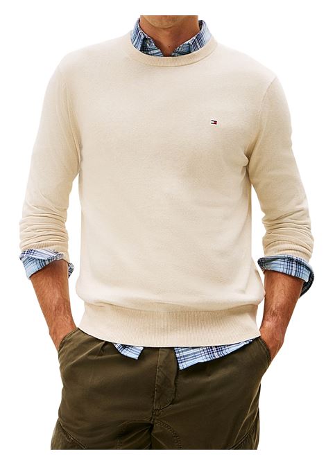 PULLOVER UOMO TOMMY HILFIGER | MAGLIA | MW0MW28046HGF