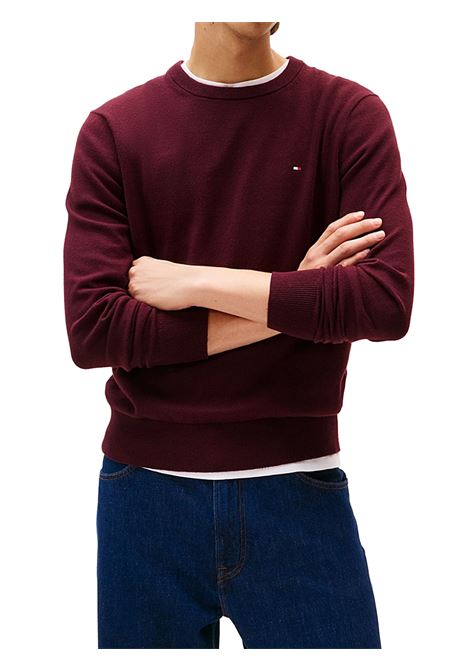 PULLOVER UOMO TOMMY HILFIGER | MAGLIA | MW0MW28046XIH