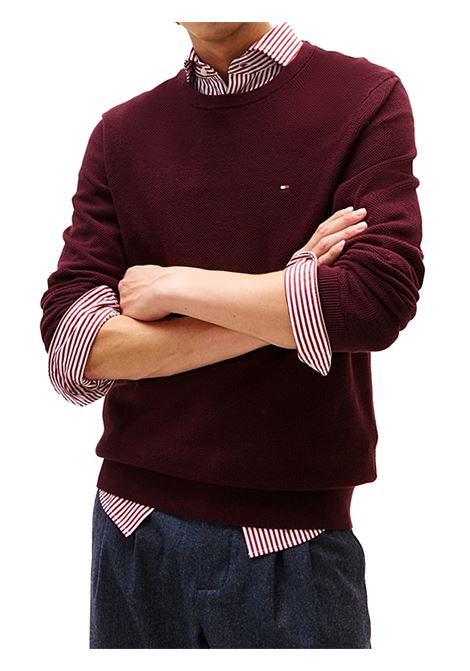 PULLOVER UOMO TOMMY HILFIGER | MAGLIA | MW0MW36347XIH