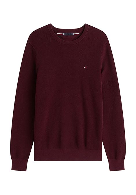 PULLOVER UOMO TOMMY HILFIGER | MAGLIA | MW0MW36347XIH