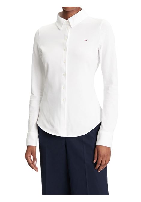 CAMICIA DONNA TOMMY HILFIGER | CAMICIA | WW0WW43528YBL