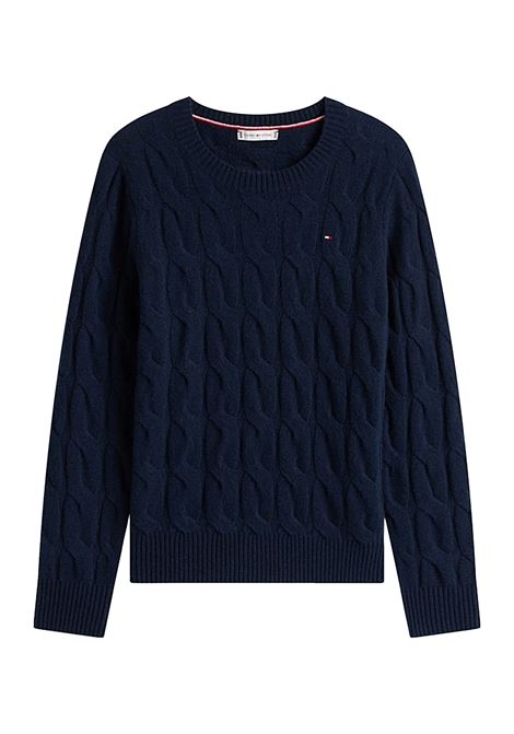 MAGLIONE DONNA TOMMY HILFIGER | MAGLIA | WW0WW43586C1G