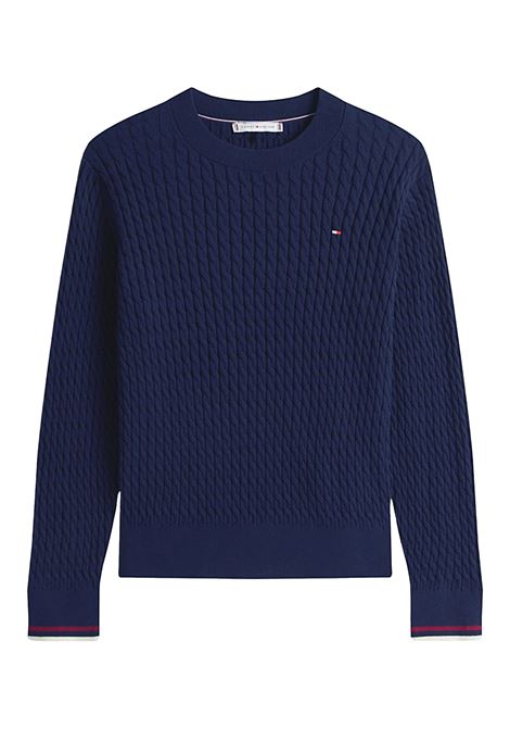 PULLOVER DONNA TOMMY HILFIGER | MAGLIA | WW0WW449930ZZ