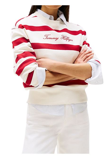MAGLIA DONNA TOMMY HILFIGER | FELPA | WW0WW4574304Z