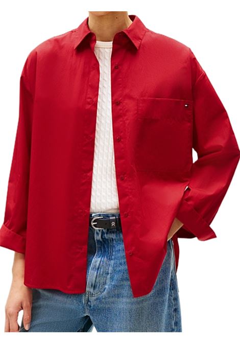 CAMICIA DONNA TOMMY HILFIGER | CAMICIA | WW0WW45892XLD