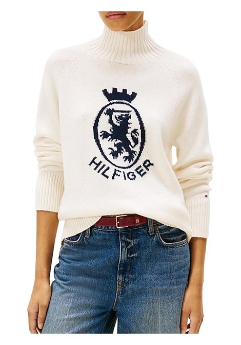 PULLOVER DONNA TOMMY HILFIGER | MAGLIA | WW0WW46434Z00