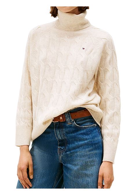 PULLOVER DONNA TOMMY HILFIGER | MAGLIA | WW0WW46791ADK