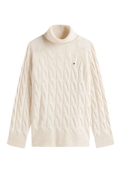 PULLOVER DONNA TOMMY HILFIGER | MAGLIA | WW0WW46791ADK