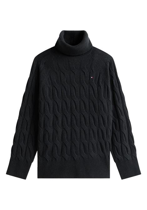 PULLOVER DONNA TOMMY HILFIGER | MAGLIA | WW0WW46791BDS