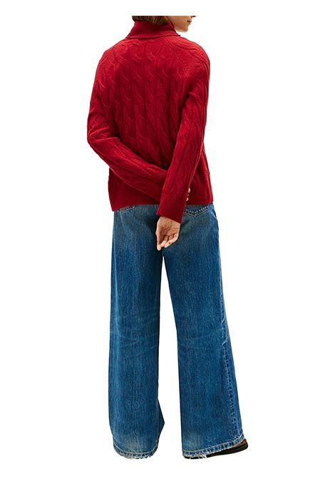 PULLOVER DONNA TOMMY HILFIGER | MAGLIA | WW0WW46791XIT