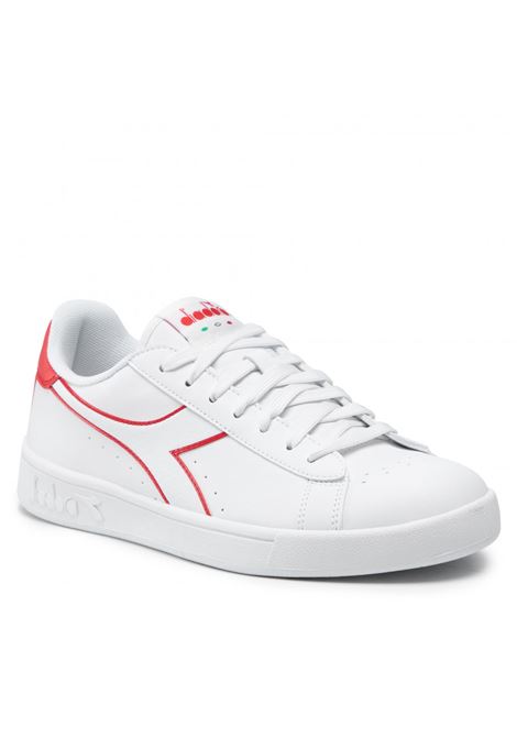 Scarpe Sportive Sneakers Diadora GAME L LOW LifeStyle Sportswear Bianco  Verde