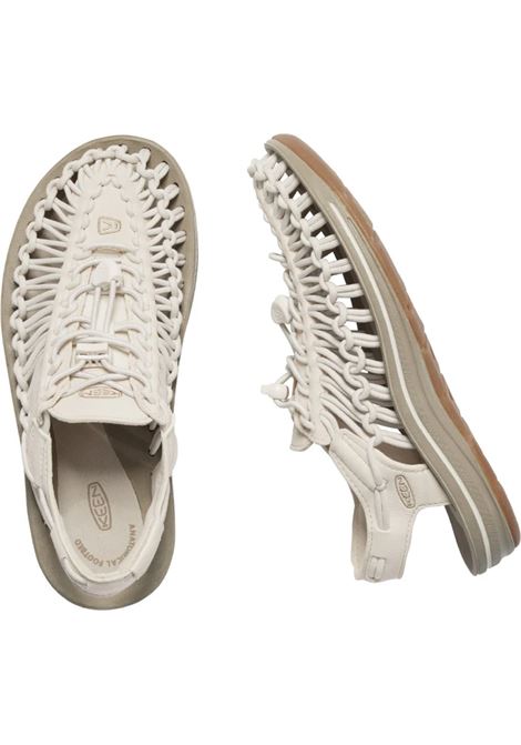 SANDALO DONNA KEEN | CIABATTE | 1018698WHITE CAP/CORN
